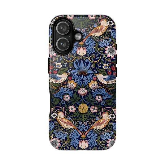 William Morris Strawberry Thief Tough Phone Case