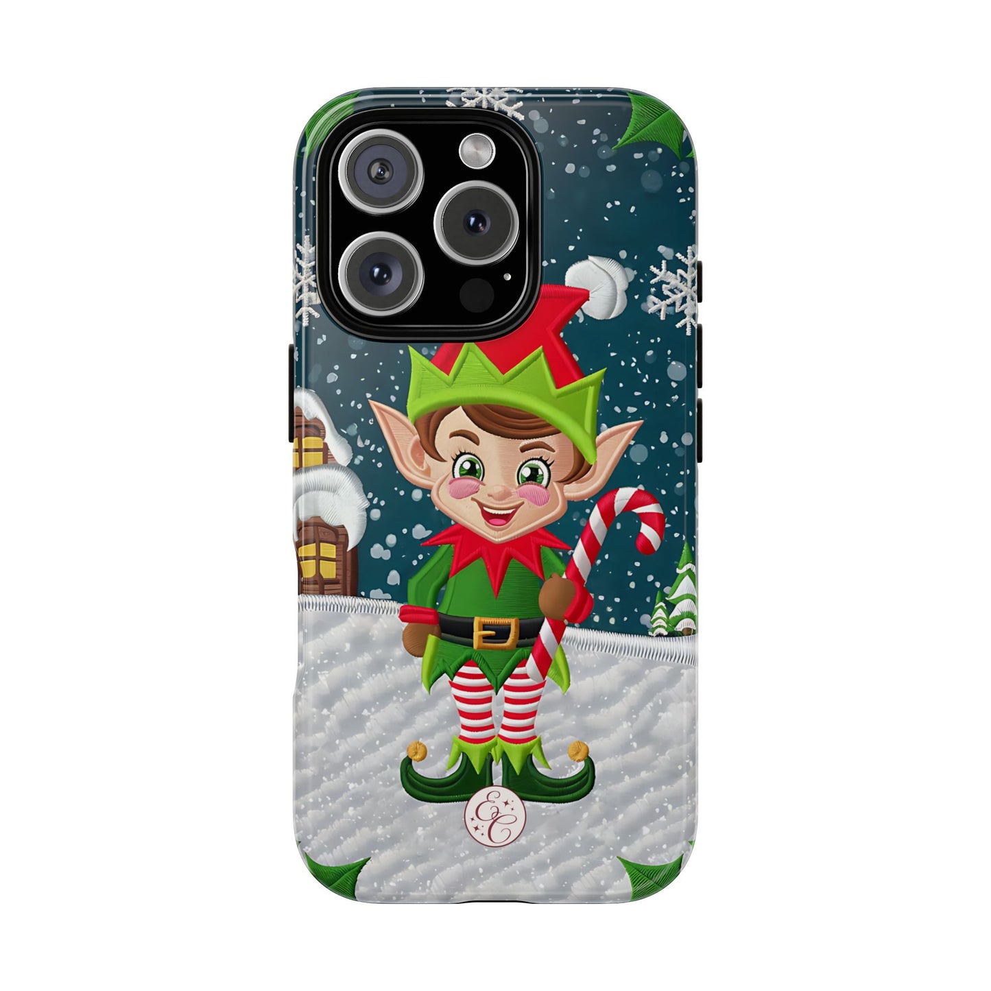 Christmas Naughty Elf Tough Phone Case