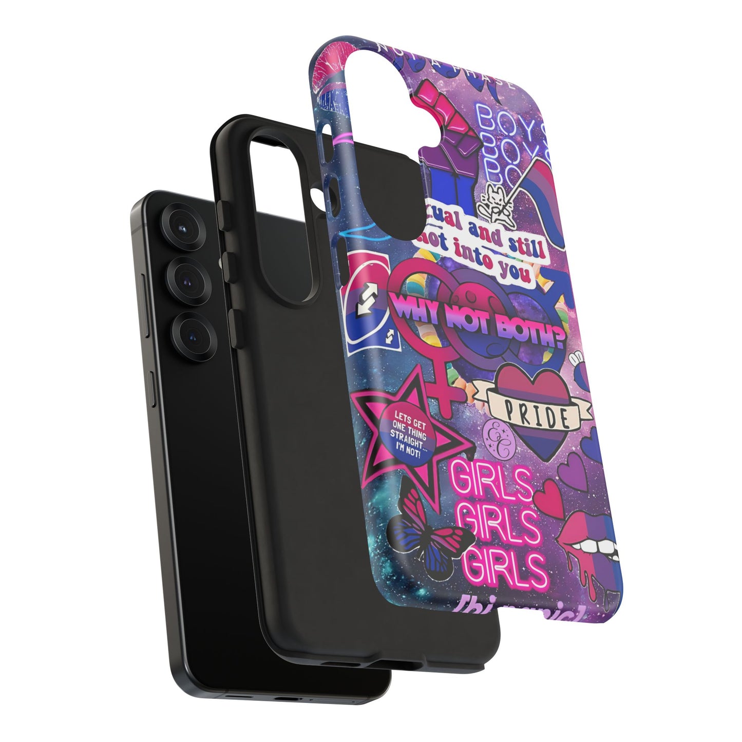 Bisexual Pop Art Tough Phone Case