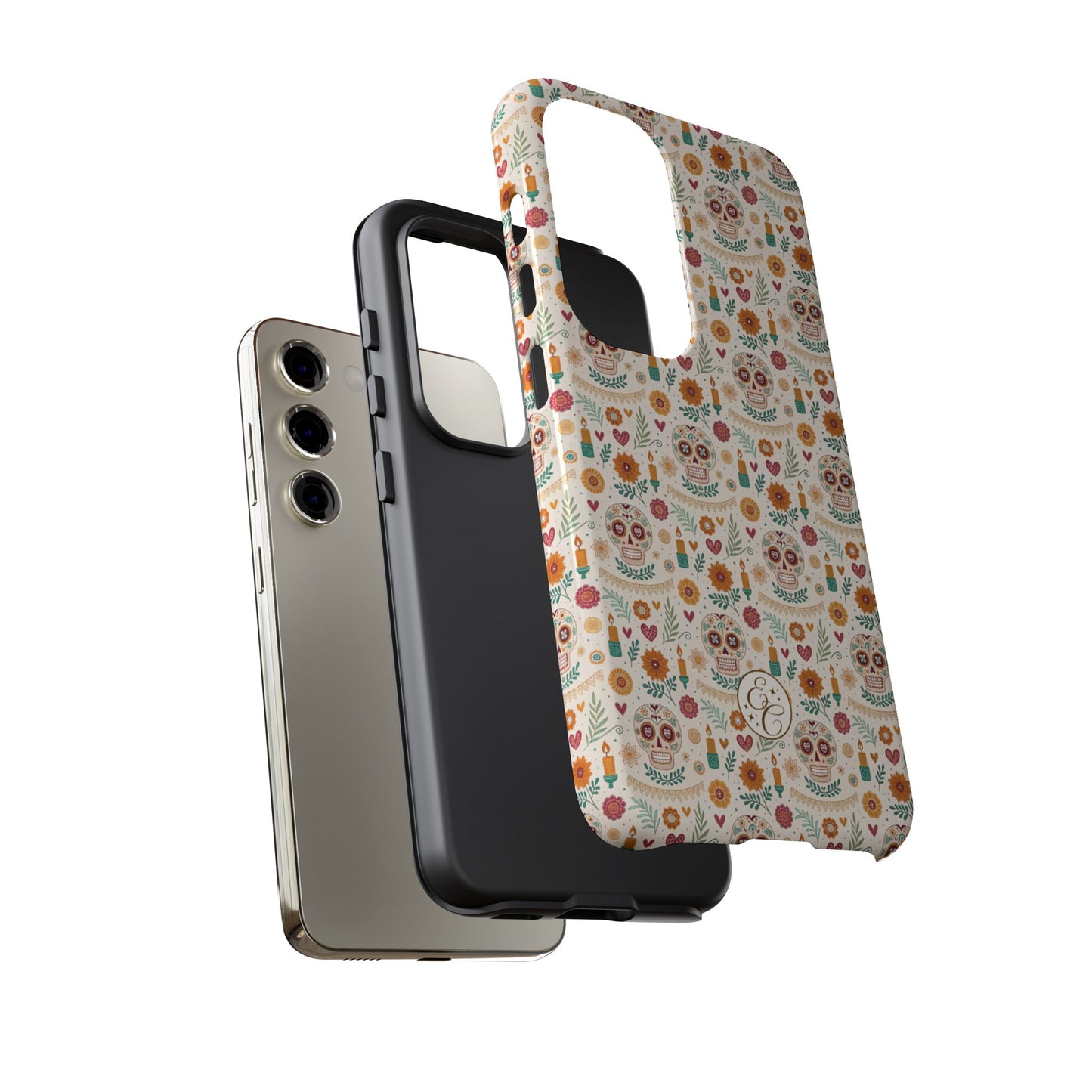 Boho Day of the Dead Tough Phone Case