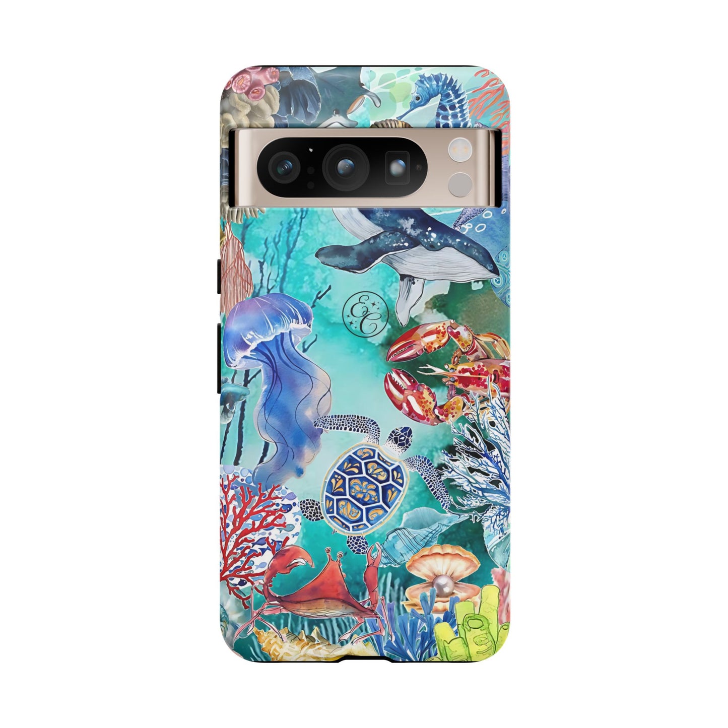 Ocean Wonders Collage Tough Phone Case