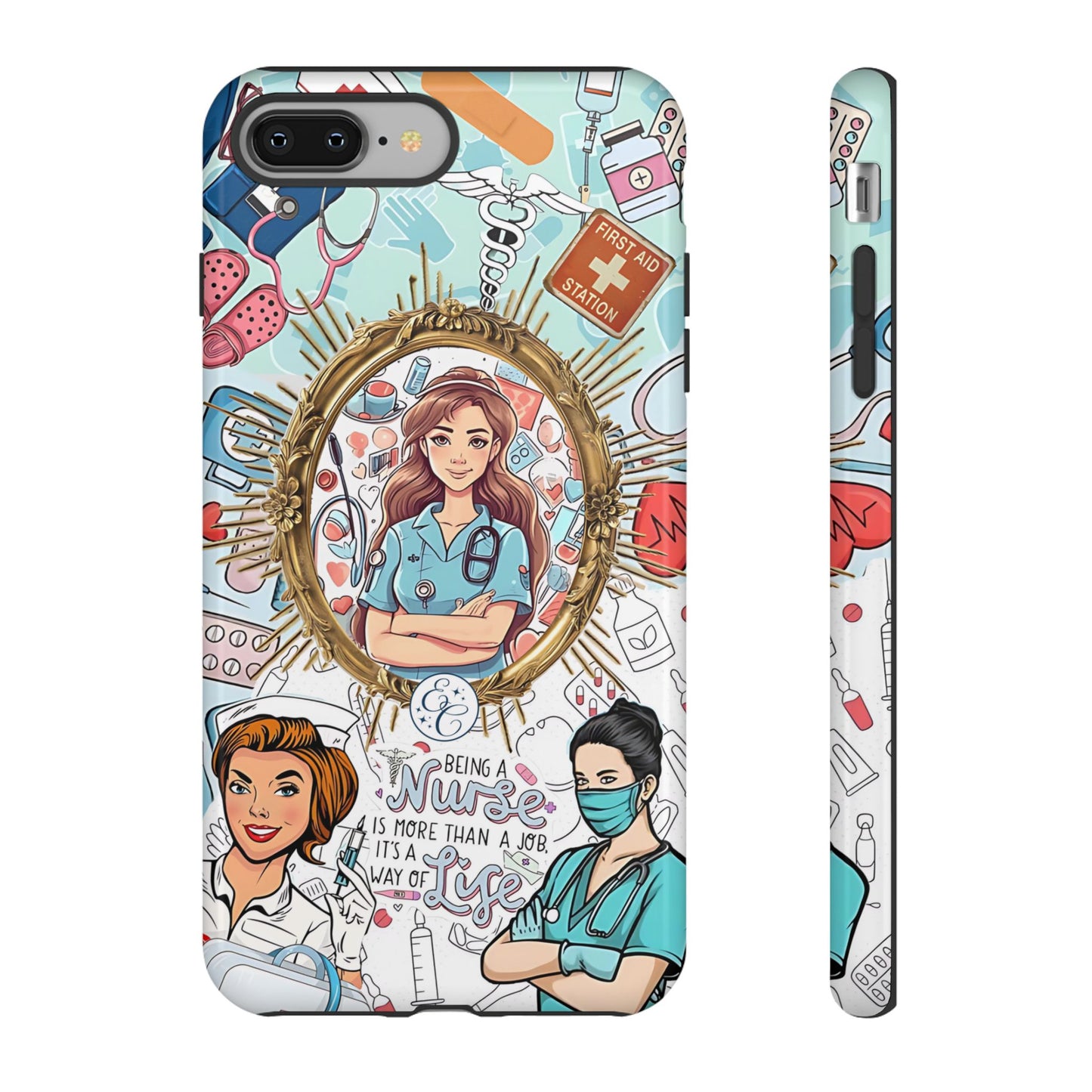 Nurse Art Tough Phone Case