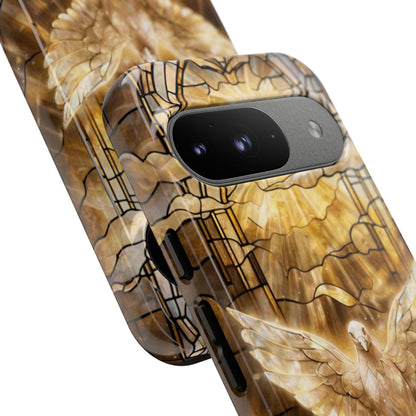Holy Spirit Stained Glass Tough Phone Case