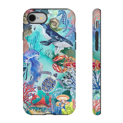 Ocean Wonders Collage Tough Phone Case