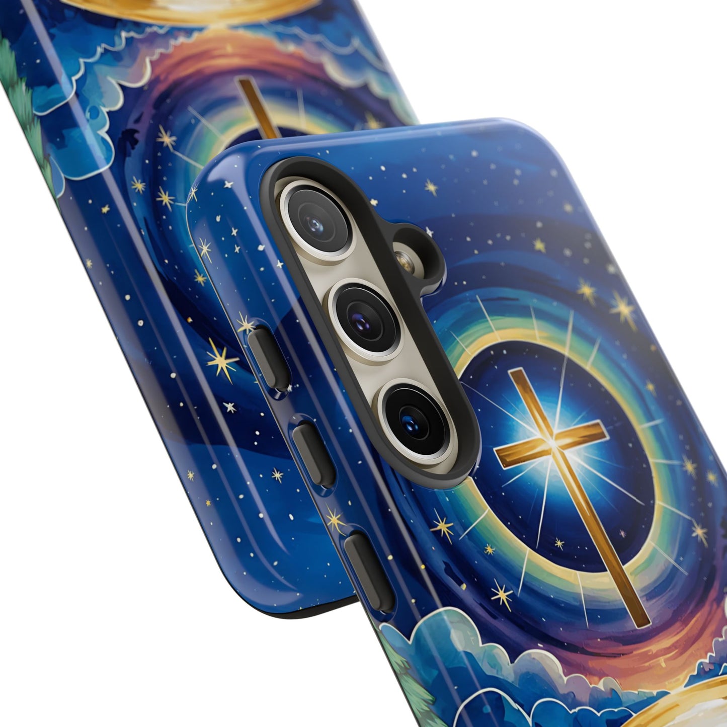 Celestial Cross - John 3:16 Tough Phone Case