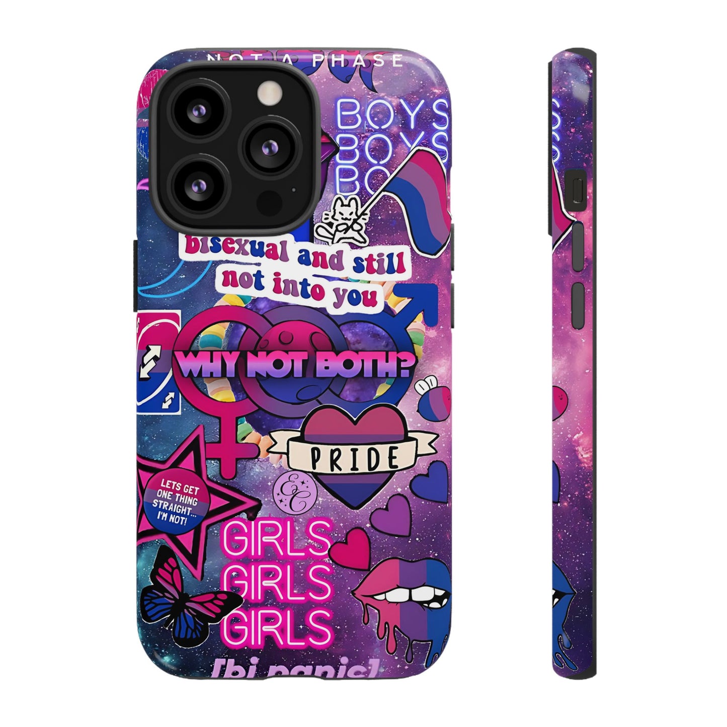 Bisexual Pop Art Tough Phone Case