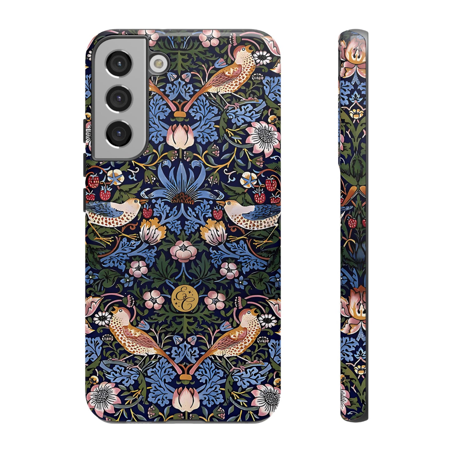 William Morris Strawberry Thief Tough Phone Case