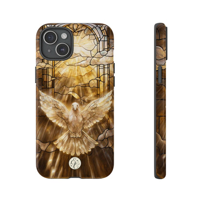 Holy Spirit Stained Glass Tough Phone Case