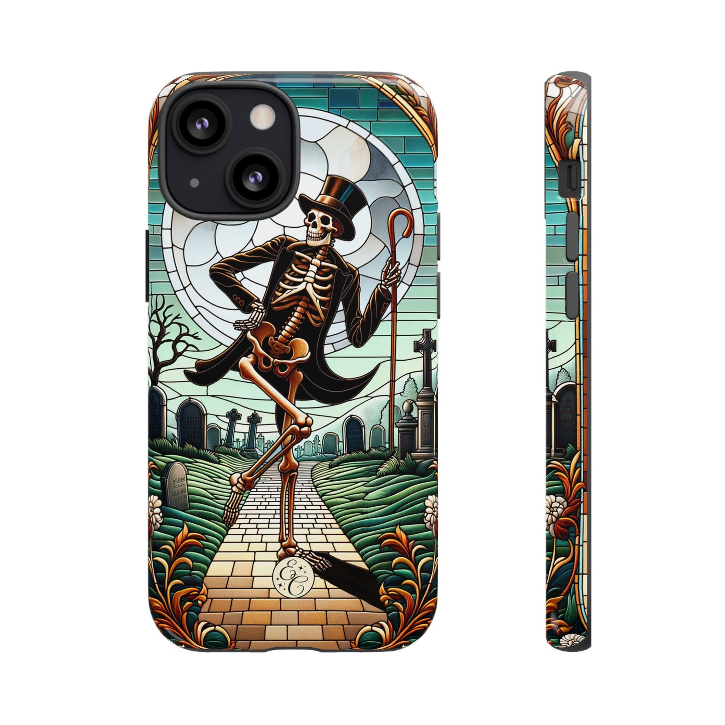 Dancing Skeleton Tough Phone Case