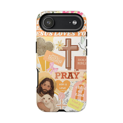 Christian Collage Tough Phone Case