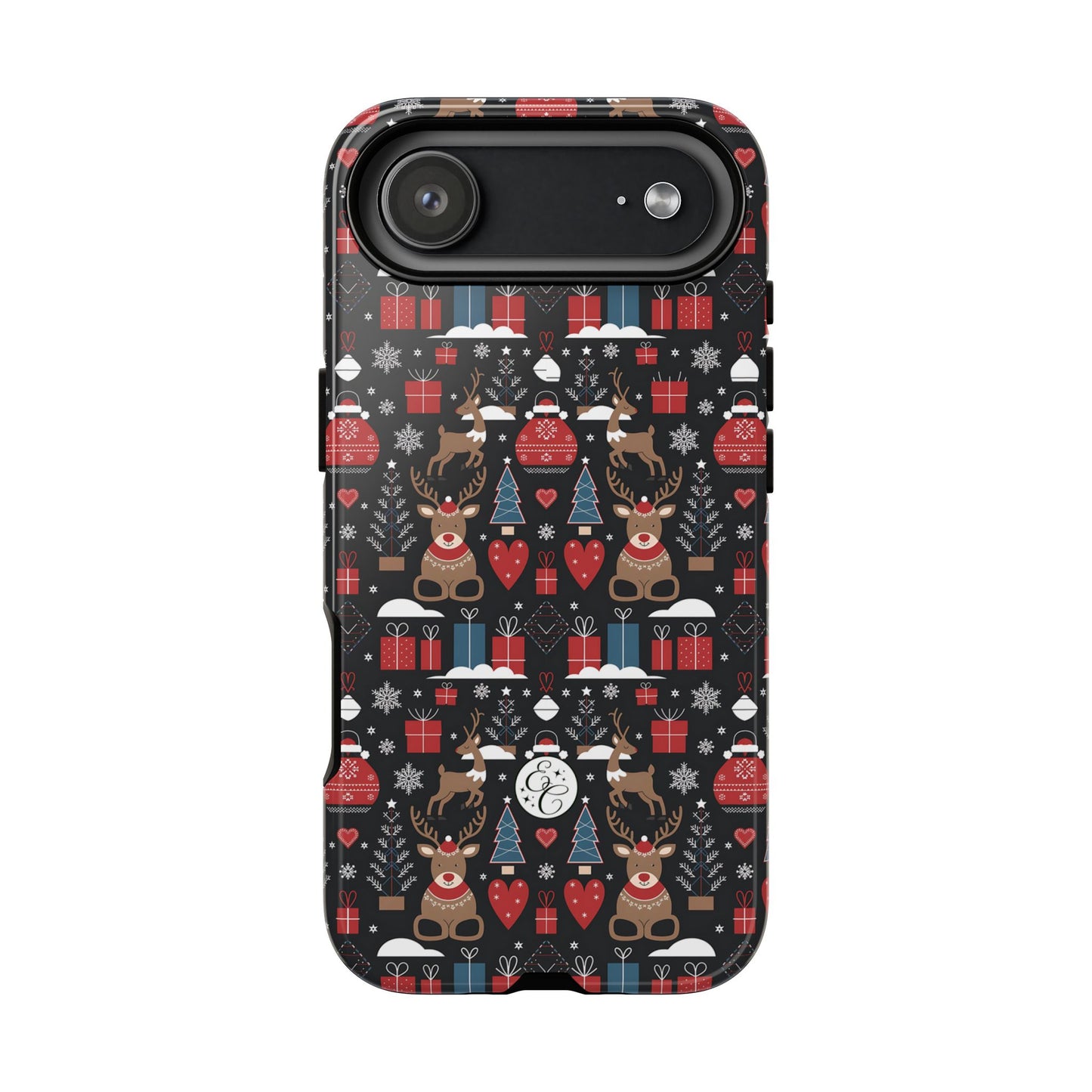 Christmas Holiday Pattern Tough Phone Case