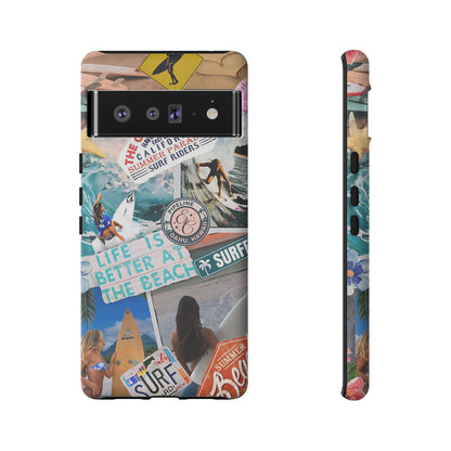 Surfer Girl Lifestyle Tough Phone Case