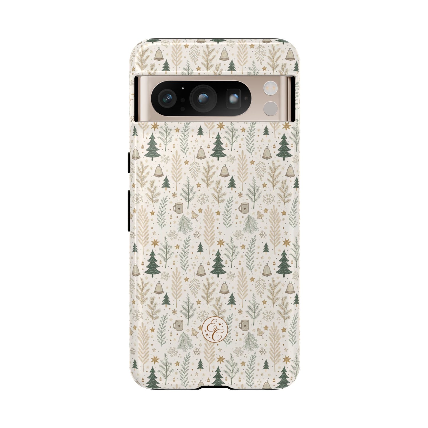 Boho Christmas Forest Tough Phone Case