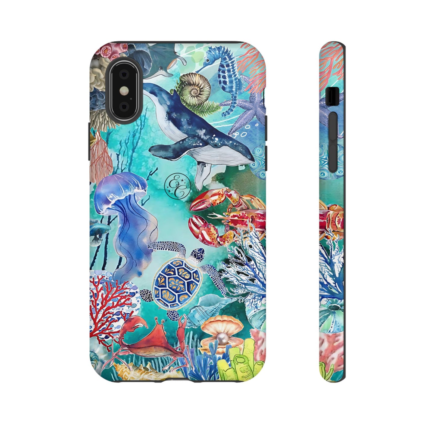 Ocean Wonders Collage Tough Phone Case