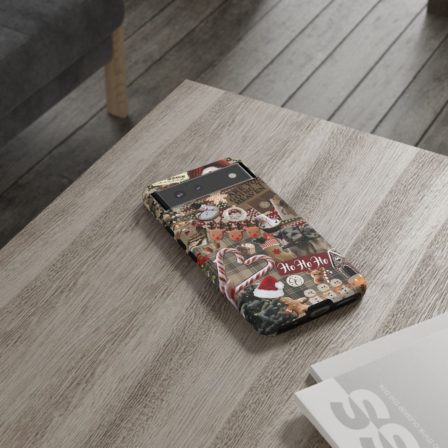 Christmas Festive Collage Tough Phone Case