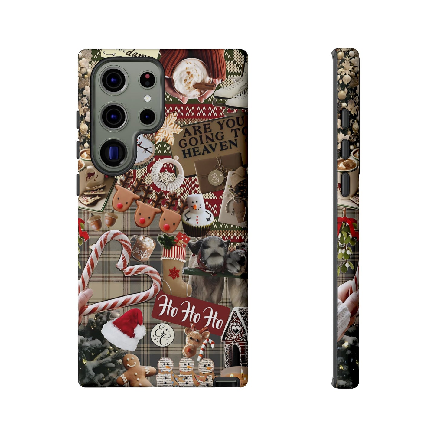 Christmas Festive Collage Tough Phone Case