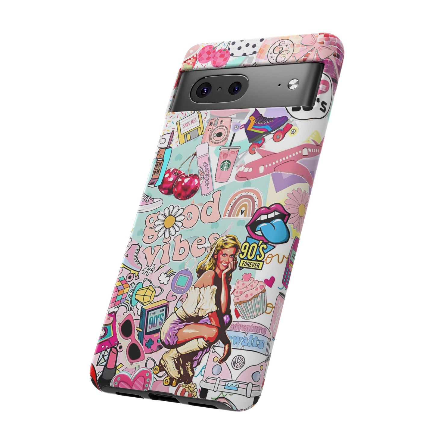 90s Nostalgia Collage Tough Phone Case