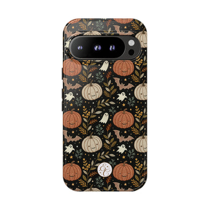 Spooky Halloween Boho Pattern Tough Phone Case