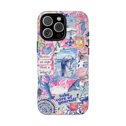 Coquette Summer Time Collage Tough Phone Case