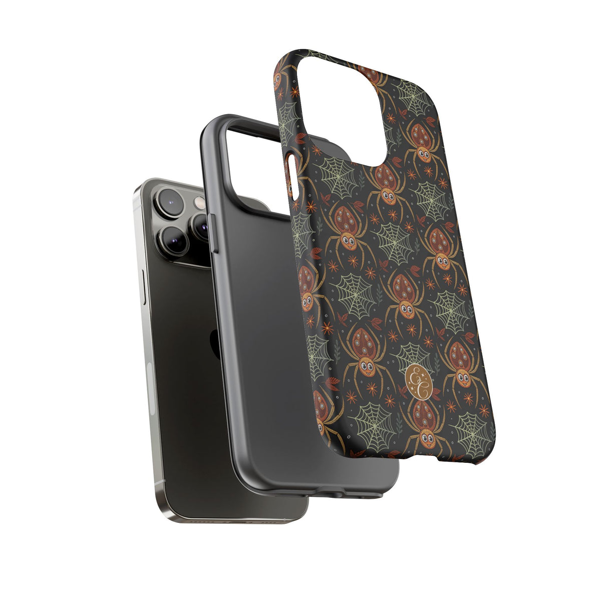 Enchanted Spider Pattern Halloween Phone Case