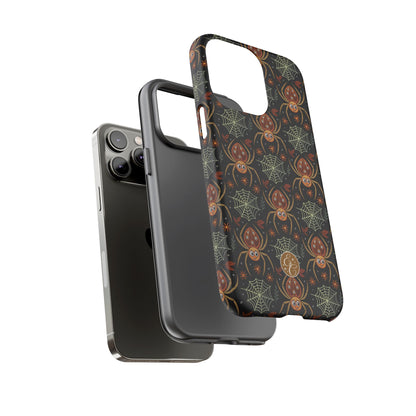 Enchanted Spider Pattern Halloween Phone Case