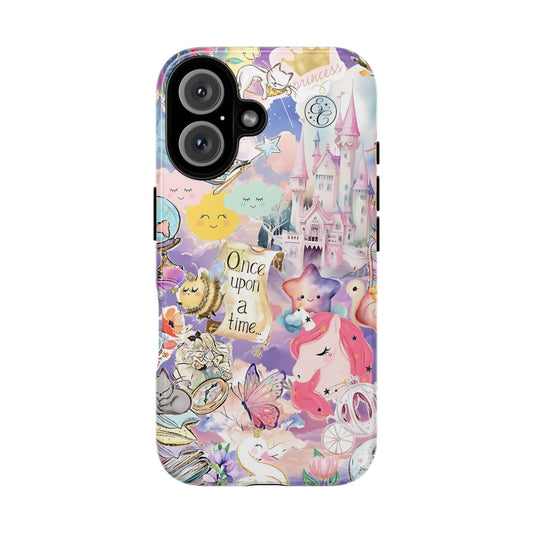 Whimsical Fairytale Collage Tough Phone Case