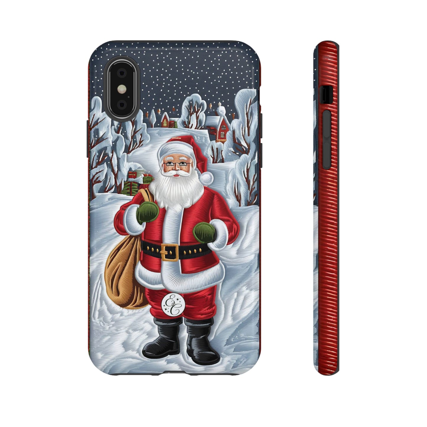 Christmas Santa Claus Tough Phone Case