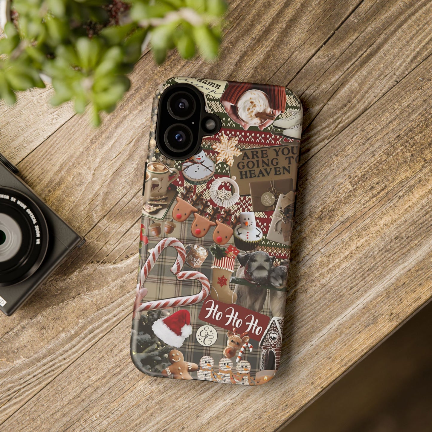 Christmas Festive Collage Tough Phone Case