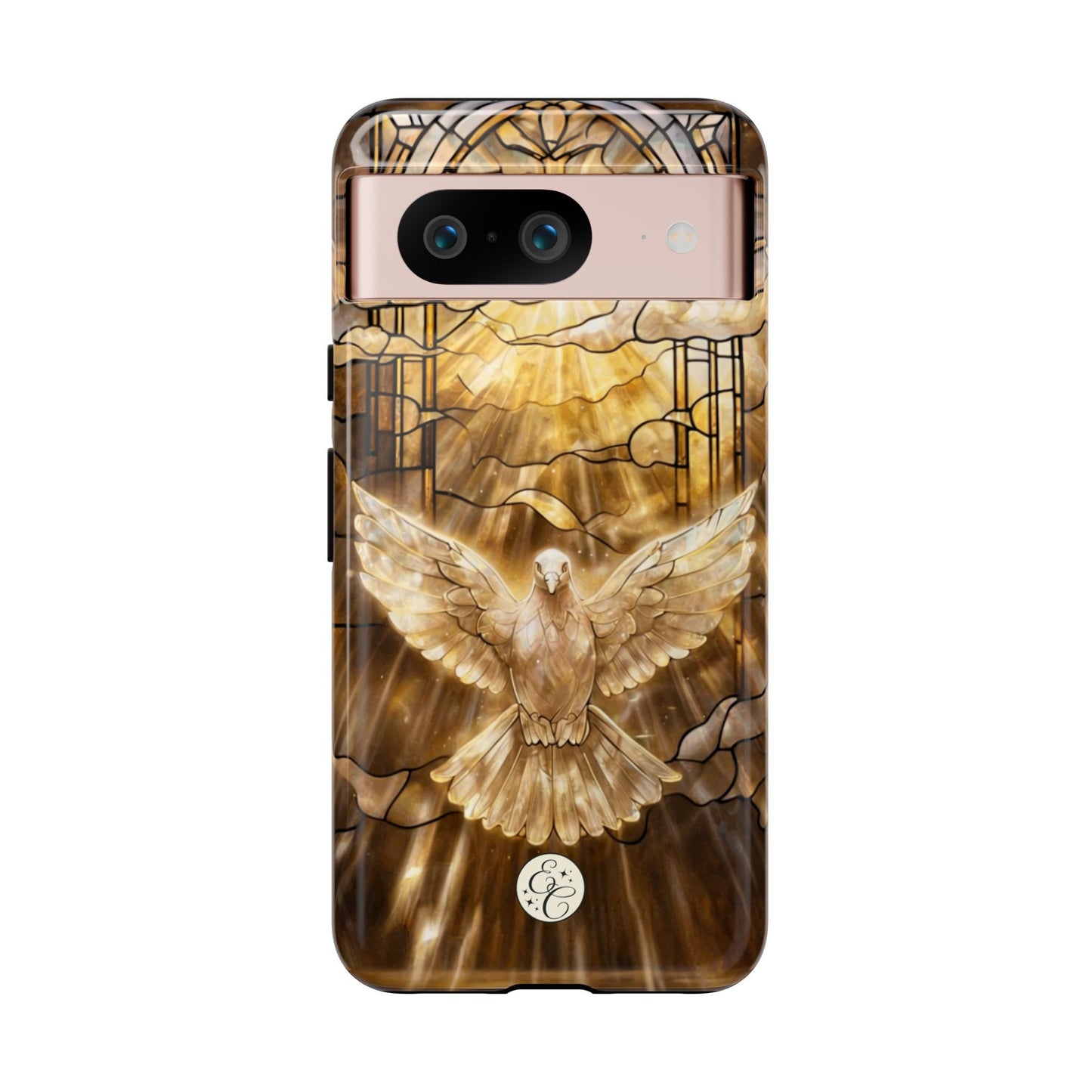 Holy Spirit Stained Glass Tough Phone Case
