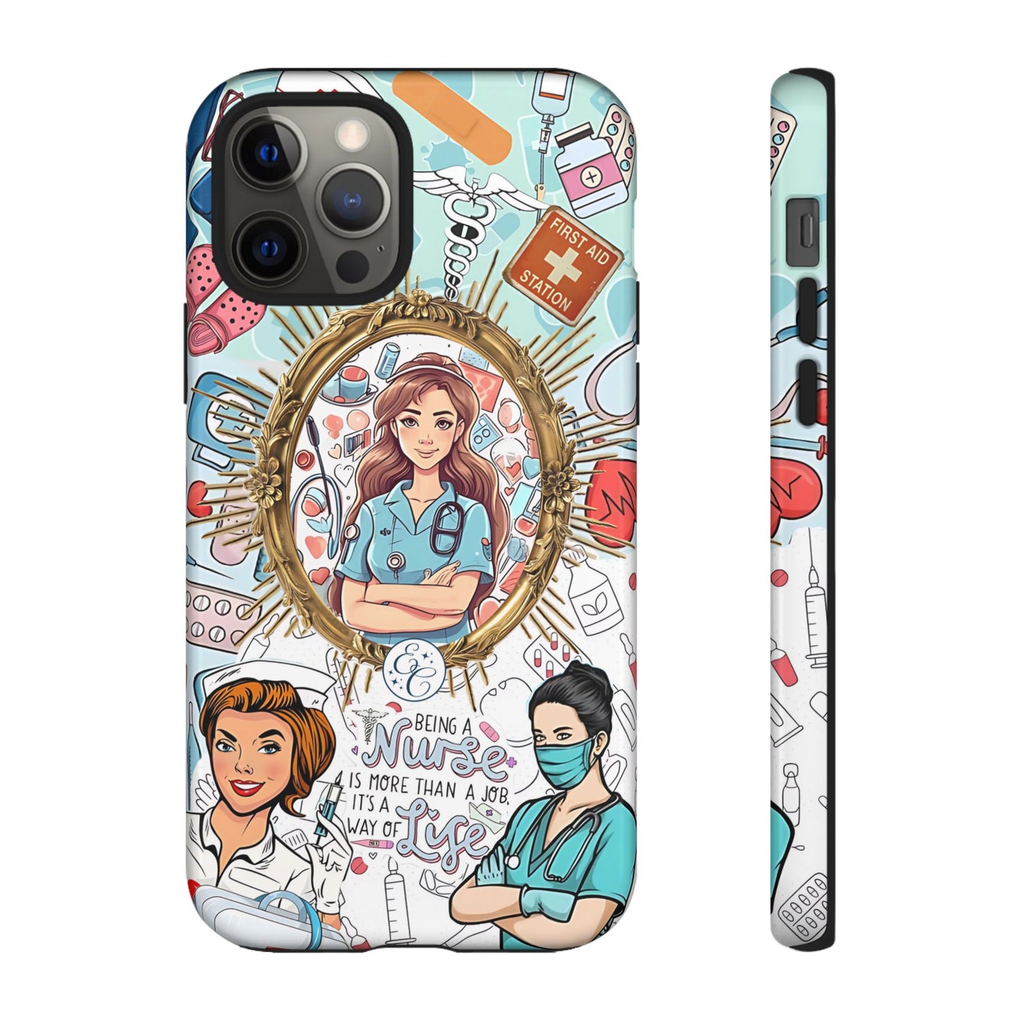 Nurse Art Tough Phone Case