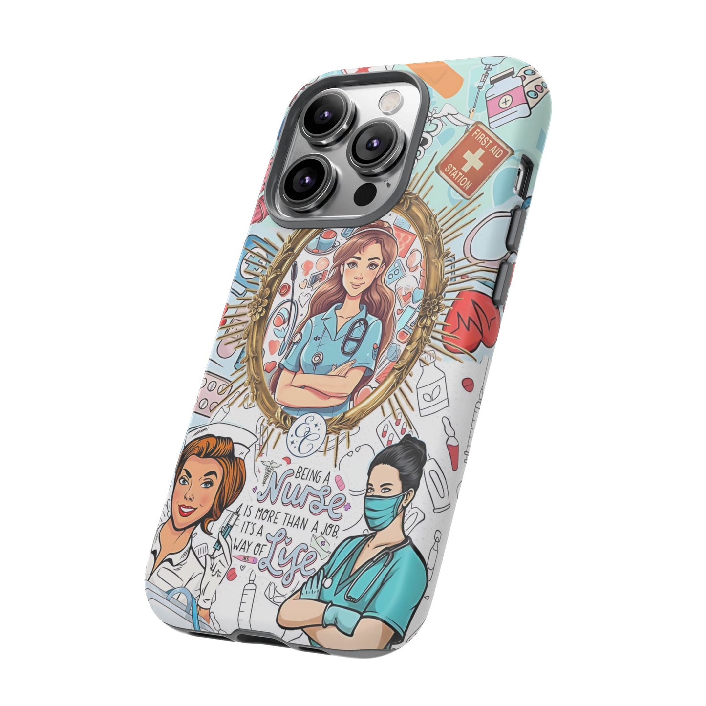 Nurse Art Tough Phone Case