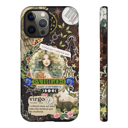 Virgo Zodiac Star Sign Tough Phone Case