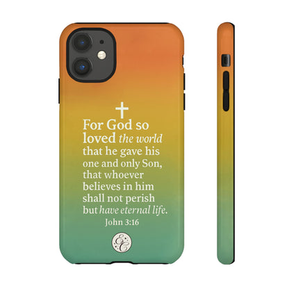 John 3:16 Tough Phone Case