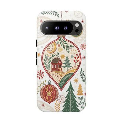Cozy Christmas Ornament Tough Phone Case
