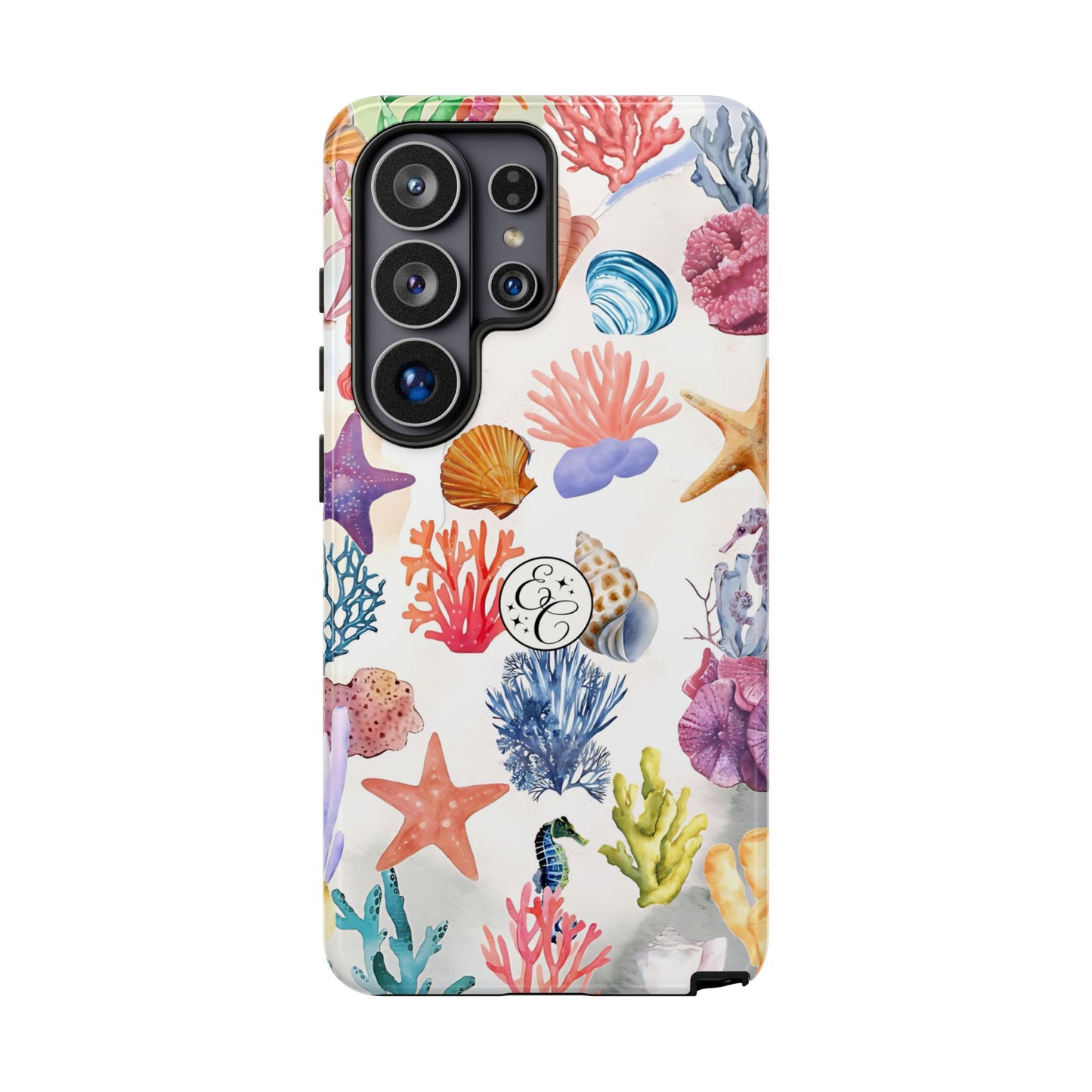 Coral & Sea Shells Tough Phone Case