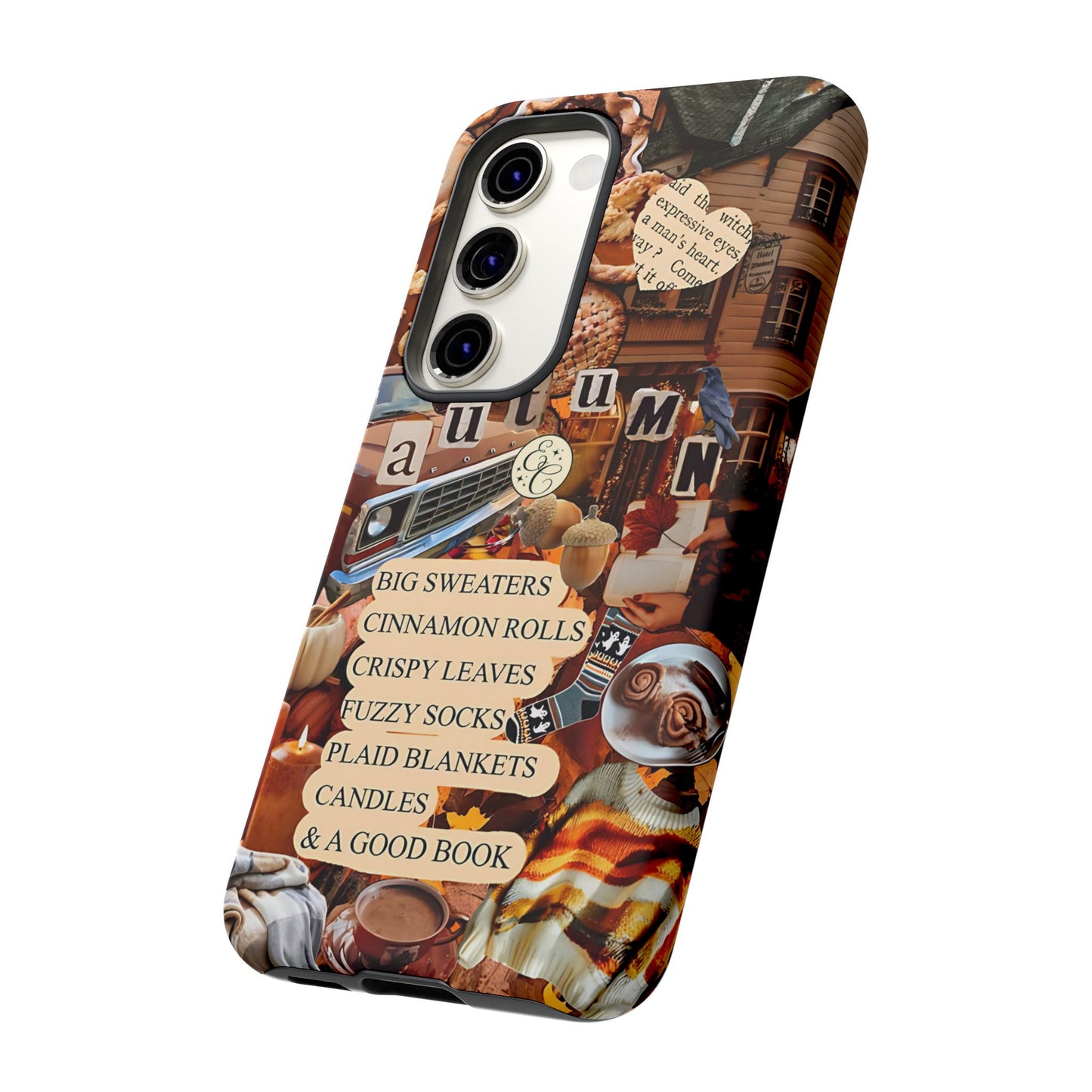 Autumn Aesthetic Collage Tough Phone Case