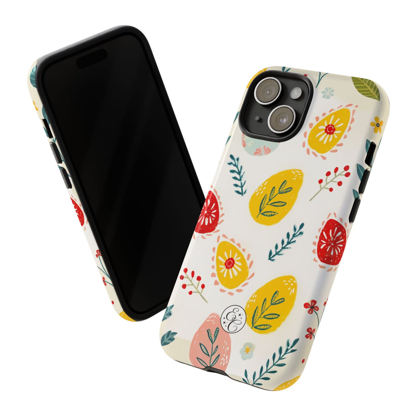 Colorful Easter Egg Pattern Tough Phone Case