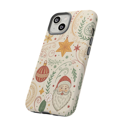 Vintage Santa Tough Phone Case