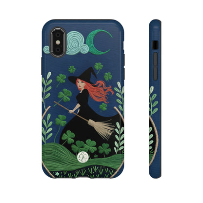 Irish Witch’s Moonlit Stroll Tough Phone Case