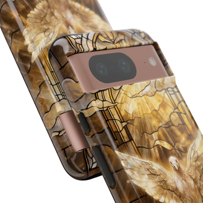 Holy Spirit Stained Glass Tough Phone Case