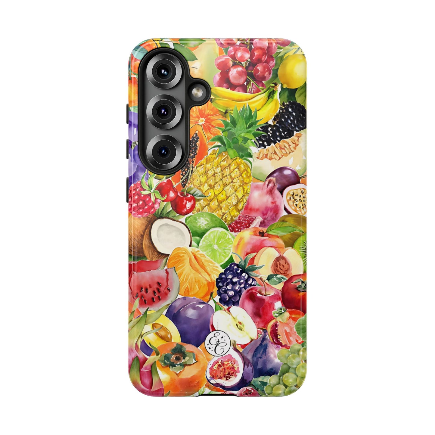 Colorful Fruits Collage Tough Phone Case