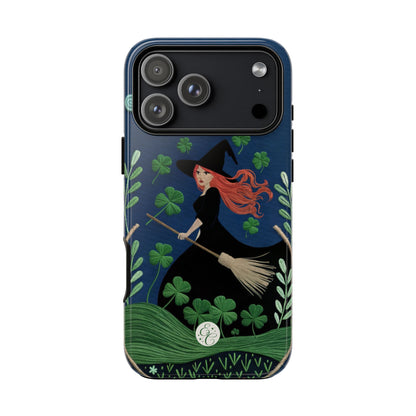 Irish Witch’s Moonlit Stroll Tough Phone Case