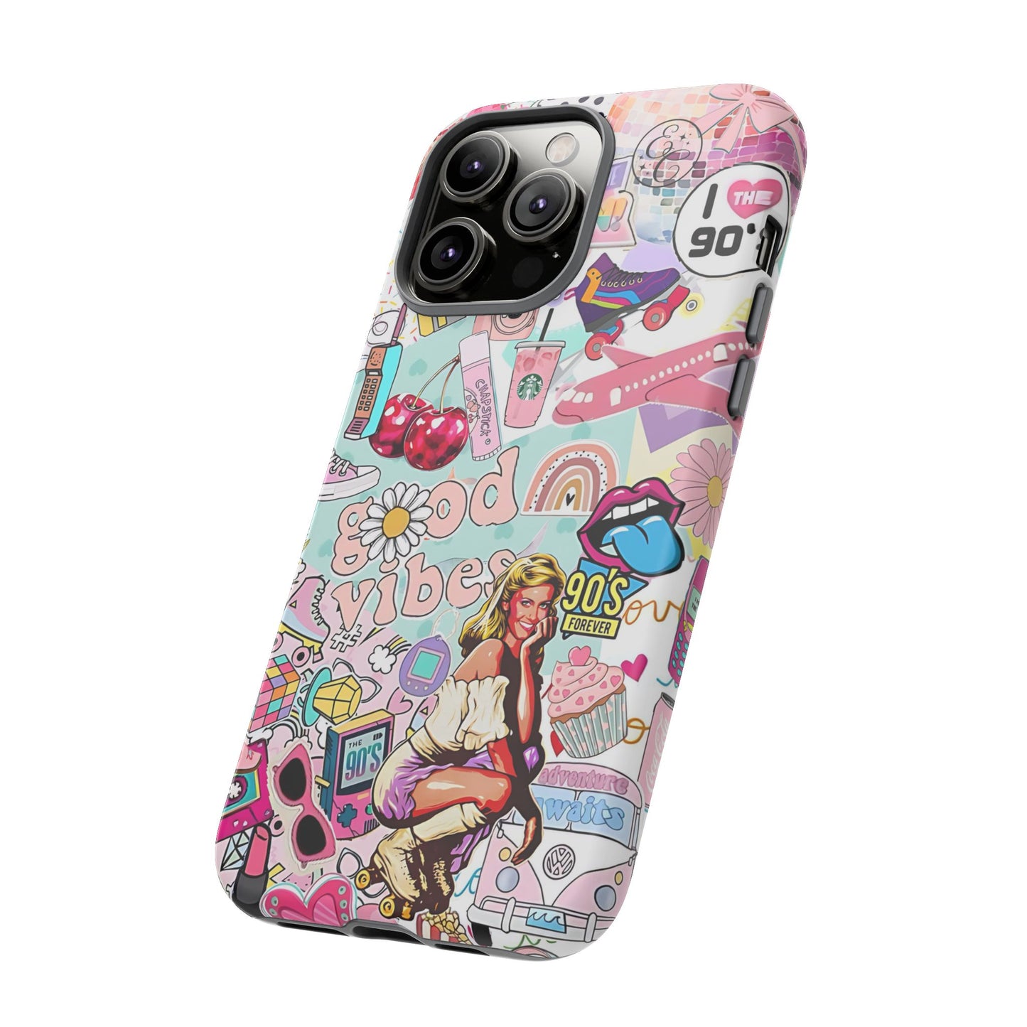 90s Nostalgia Collage Tough Phone Case