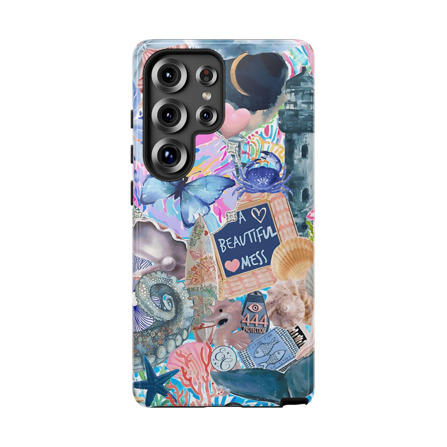 Beautiful Mess Collage Tough Phone Case
