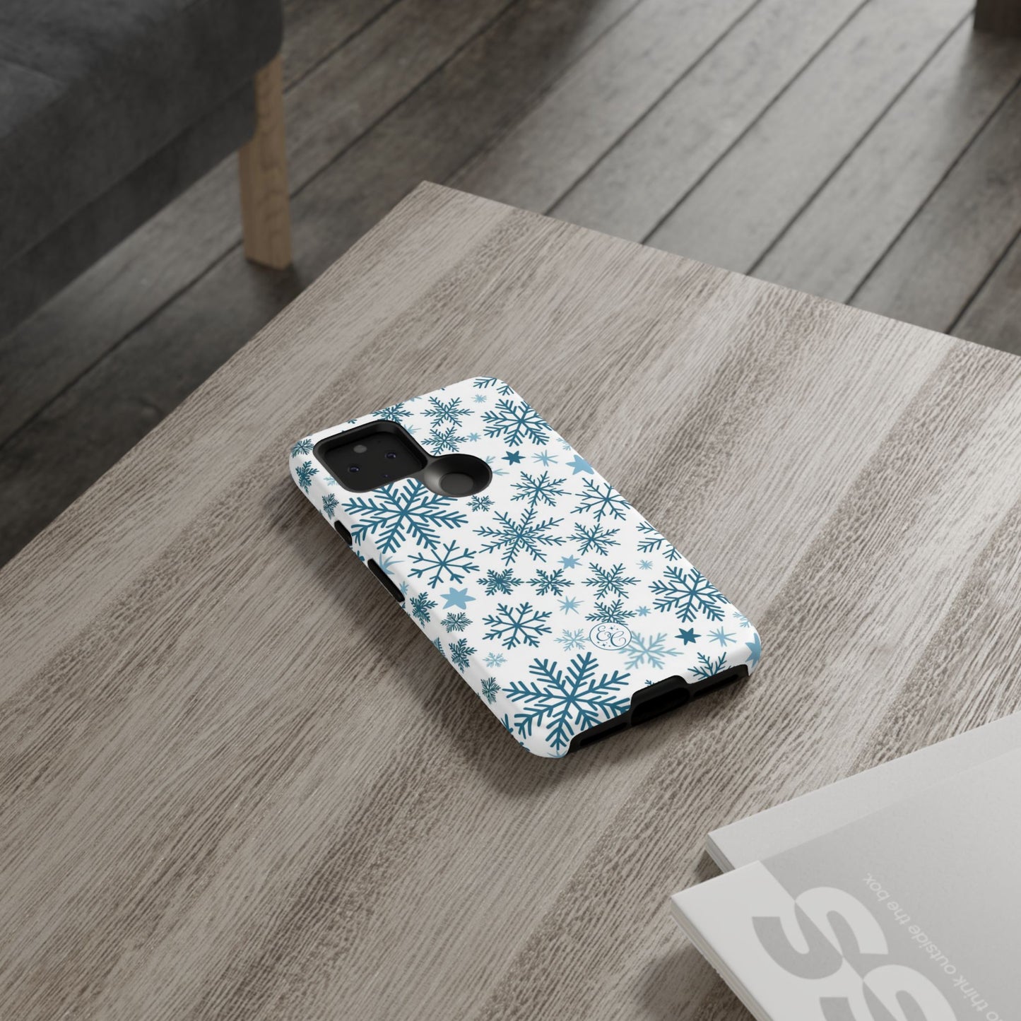 Winter Snowflakes Pattern Tough Phone Case