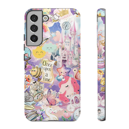 Whimsical Fairytale Collage Tough Phone Case