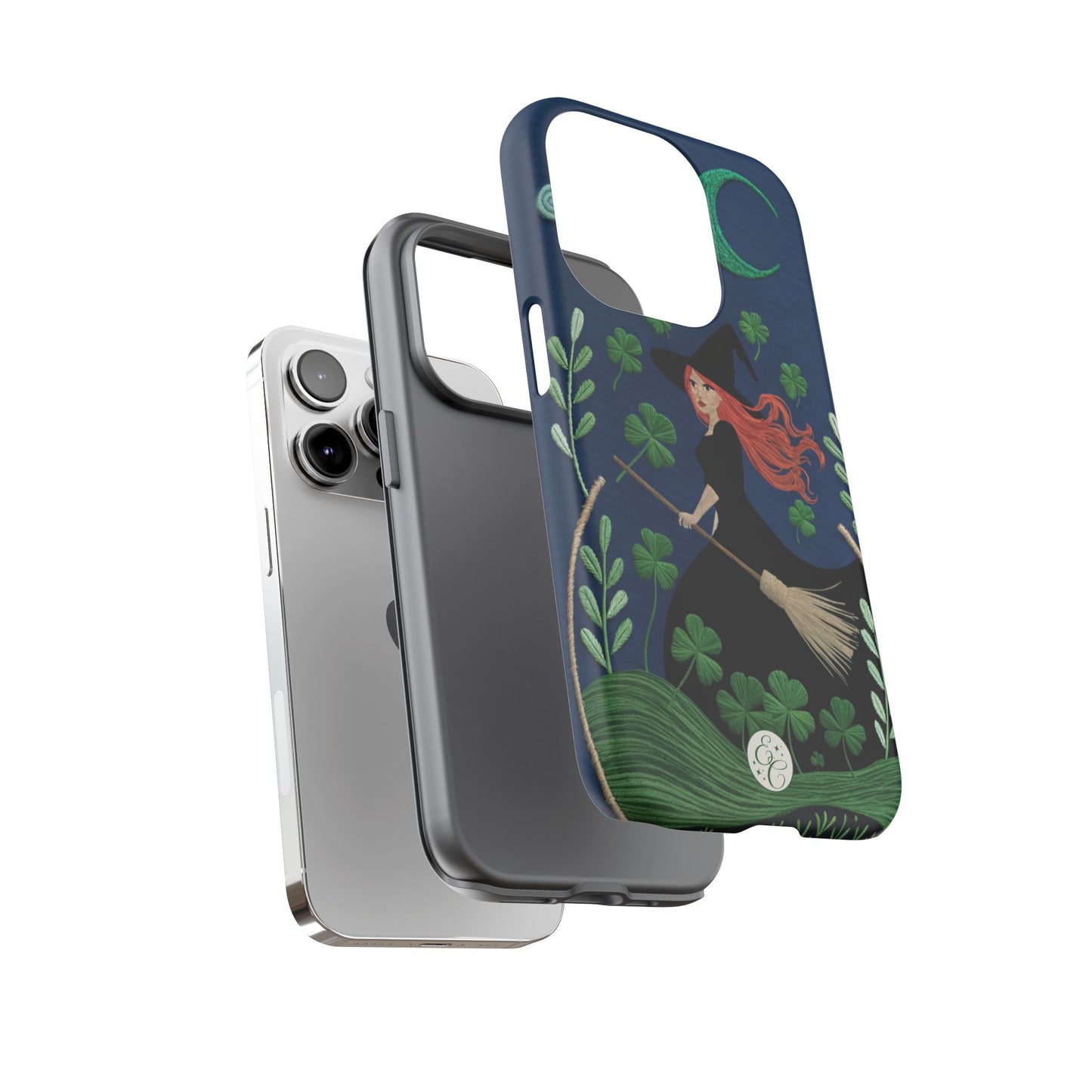 Irish Witch’s Moonlit Stroll Tough Phone Case