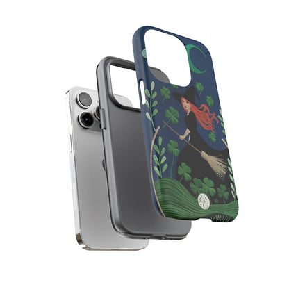 Irish Witch’s Moonlit Stroll Tough Phone Case
