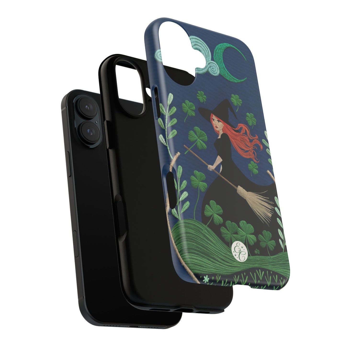 Irish Witch’s Moonlit Stroll Tough Phone Case