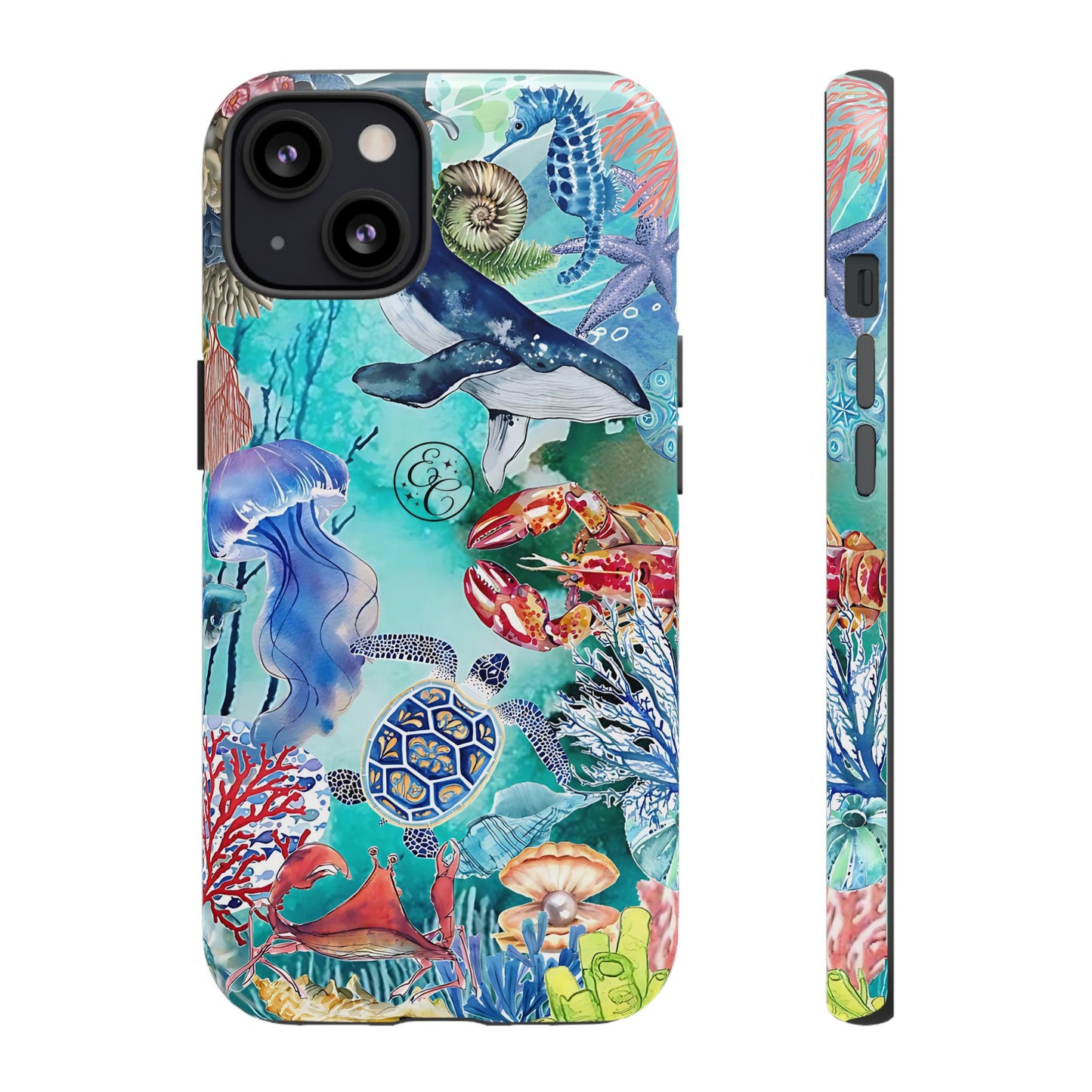 Ocean Wonders Collage Tough Phone Case